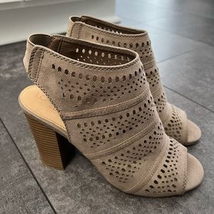 LC Lauren Conrad Cutout Ankle Boots